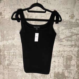 Ann Taylor Tie Shoulder Sweater Shell